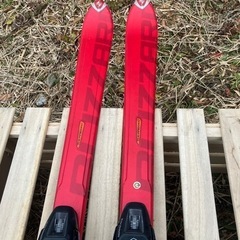 Blizzard TG 3.21 スキー板、160cmサロモンステップインバイティング付きの画像