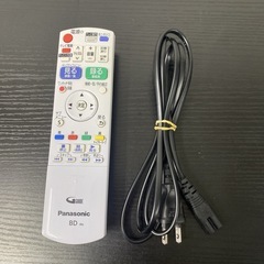 【ご来店限定】＊Panasonic DVDプレーヤーブルーレイレコーダー 2018年製＊1125-6の画像