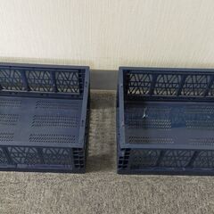 △ 折りたたみコンテナ オリコン 折箱 6点おまとめ キズ、汚れあり 現状渡しの画像