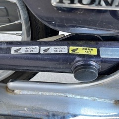 HONDAスーパーカブ50ccネイビーの画像