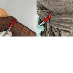 DAZY DAZY 長袖ニット コットン ブラウン レディース M【古着】【中古】の画像