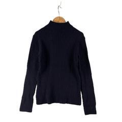 BARNYARDSTORM バンヤードストーム 長袖ニット アクリル/レーヨン ネイビー レディース【古着】【中古】の画像