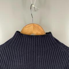 BARNYARDSTORM バンヤードストーム 長袖ニット アクリル/レーヨン ネイビー レディース【古着】【中古】の画像
