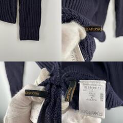 BARNYARDSTORM バンヤードストーム 長袖ニット アクリル/レーヨン ネイビー レディース【古着】【中古】の画像