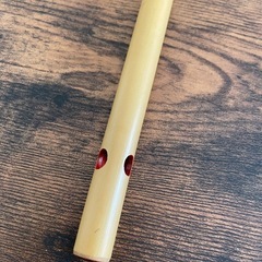 🎶篠笛 2本セット (樹脂製/竹製) 🎋の画像