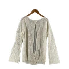 Spick and Span スピックアンドスパン 長袖ニット ホワイト レディース【古着】【中古】の画像