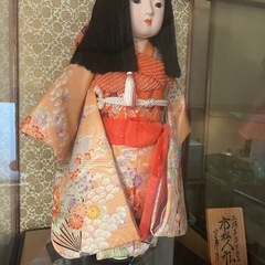 日本人形　市松人形の画像