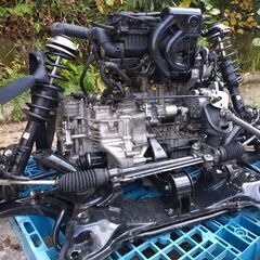 スズキ SUZUKI MK21S エンジン K6A パレット H20の画像