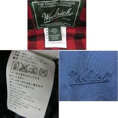 美品 WOOLRICH/ウールリッチ アークティック メンズ ダウンパーカー Sサイズ ネイビー 裏地チェック柄 ダウンジャケット 札幌 西野店の画像