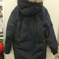 美品 WOOLRICH/ウールリッチ アークティック メンズ ダウンパーカー Sサイズ ネイビー 裏地チェック柄 ダウンジャケット 札幌 西野店の画像