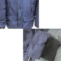 美品 WOOLRICH/ウールリッチ アークティック メンズ ダウンパーカー Sサイズ ネイビー 裏地チェック柄 ダウンジャケット 札幌 西野店の画像