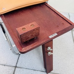 美品 SASAKI ササキ 餌台付きワンタッチ チェア S-1300 釣り 椅子 折りたたみチェア 座椅子 折り畳み イス 釣り用の画像