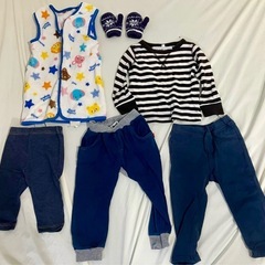 サイズ90 冬物まとめ売りの画像