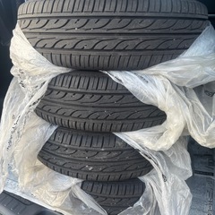 165/55 R15 インチ！タイヤ&ダイハツ純正ホイール付きタイヤ！の画像