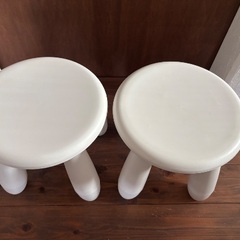 IKEA イケア　イス　スツールの画像