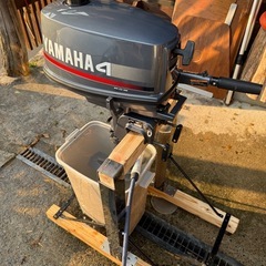 アキレス　ゴムボート　船外機セットの画像