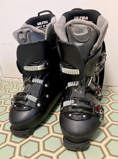 27cm GENFACTORY CARVE5 スキーブーツ ブラック 収納バッグ付き