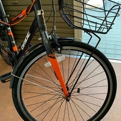 DRIDE キッズサイクル クロスバイク 自転車 24インチ ・6段変速・スピードメター・ライト※抹消届あり。詳しい状態等は現物にてご確認ください。の画像