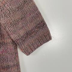 Delmilux Beams デルミルクスビームス 半袖ニット アクリル マルチカラー レディース【古着】【中古】の画像