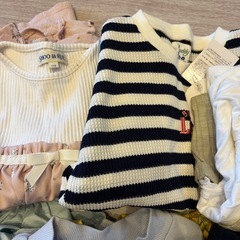 110サイズ女の子 長袖洋服まとめての画像