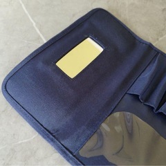【 Christian Dior 】ネイビー ポーチ 14×23cmの画像