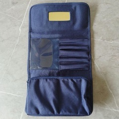 【 Christian Dior 】ネイビー ポーチ 14×23cmの画像