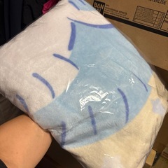 ちいかわ 超BIGマイヤーブランケットの画像