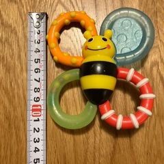 【おまけ】サッシー　ミツバチデザインの歯固めおもちゃの画像