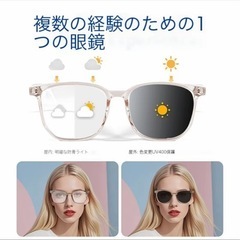 スマートグラス スマートサングラス Bluetooth AI機能 スマートメガネの画像