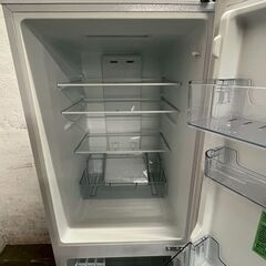 【YAMADA】 ヤマダセレクト 2ドア ノンフロン冷凍冷蔵庫 YRZ-F15MW 動作確認済み 159L キッチン 2024年製 ホワイト A0926の画像