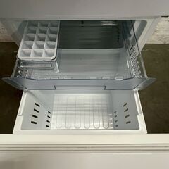 【YAMADA】 ヤマダセレクト 2ドア ノンフロン冷凍冷蔵庫 YRZ-F15MW 動作確認済み 159L キッチン 2024年製 ホワイト A0926の画像