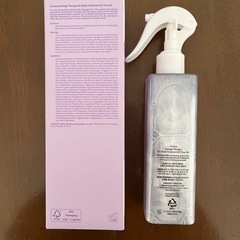 未使用。ヘアミストの画像