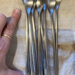 パフェスプーン　9本セットの画像