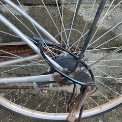 11/30廃棄　中古 自転車27インチの画像