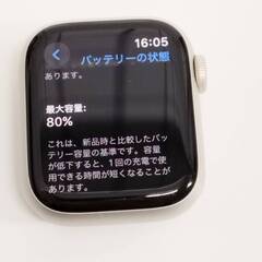 Apple Watch Series 7/GPS/41mm/A2473/スターライト〈MKMY3J/A〉 (4)の画像