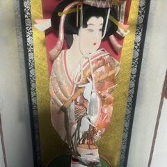 羽子板飾り　伝統工芸江戸押絵　の画像