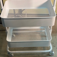 ※ 3段メタルラック　キャスター付きの画像