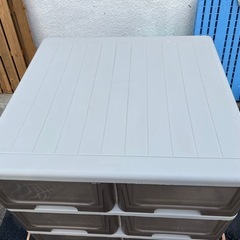 【🤩大サイズ‼️】プラスチック収納チェストの画像