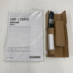 A-658【リユースのサカイ野々市店】ジモティ来店特価‼ CASIO カシオ プリンター電卓 デスクタイプ 12桁 HR-170RC-BK 未使用品の画像