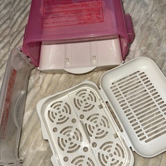 【値下げ可能】ピジョン 電子レンジスチーム&薬液消毒ケース    哺乳瓶   スリーパーの画像