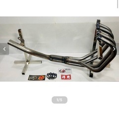 xjr400月光管マフラーの画像