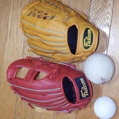 綺麗なグラブ　　大小　　2個の画像