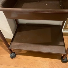 キャスター付き収納ワゴンの画像