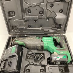 A-663【リユースのサカイ野々市店】ジモティ来店特価‼ HiKOKI ハイコーキ コードレスセイバーソー CR36DA 動作チェック＆クリーニング済みの画像