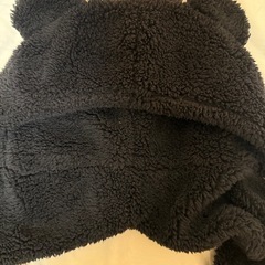 ⦅新品未使用⦆ 3wayくまフードマフラー 帽子 手袋の画像