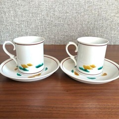 【未使用】九谷焼　カップ　ソーサーの画像