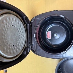 中古タイガー炊飯器3合炊きの画像