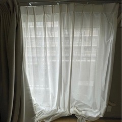 カーテン　レースカーテン　セットの画像