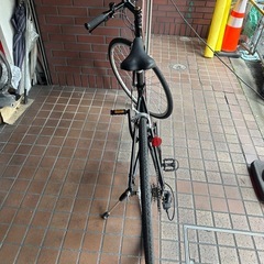 700ｃ　軽量アルミフレーム　3×7speed　ブラックの画像