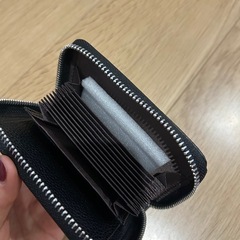 🟡【新品未使用】カードケース　ブラックの画像